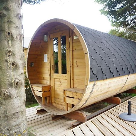 Villa Le Nordik chalet 3étoiles sauna privatif jardin à Saint-Pierre-dels-Forcats Extérieur photo